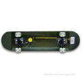 Anti-slip Skateboard with PU Injecting Cushion, Made of Canadian Maple and Northeast Chinese BirchNew